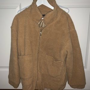 Oversized Teddy Bear Coat